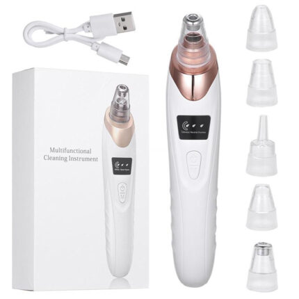 Blackhead Removal Machine Derma Suction Black Head Remover Machine - Acne Pore CleanerBlackhead Removal On Nose Pores Cleaning Machine
