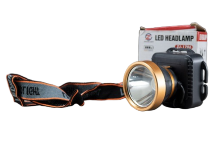 LED Head Lamp with 90° Degree Lighting angle adjustment For Fishing, Hunting, Camping, Cycling, Forearm Equipment –  ZJ-1706 ( 3 Watt )