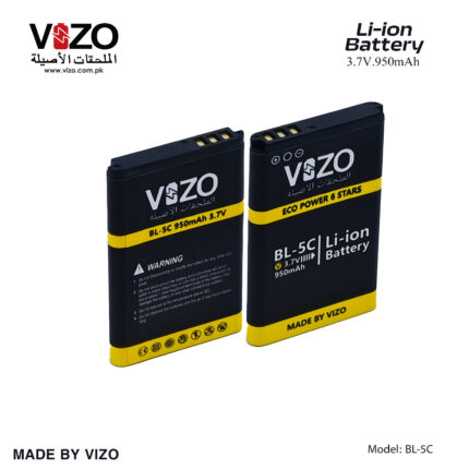 Vizo 5C Eco 6 Star Battery | High Capacity | Long Life | Eco-friendly technology