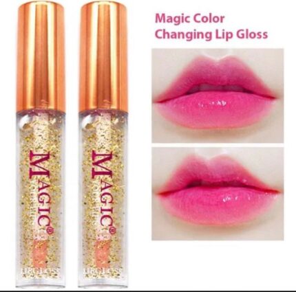 Magic Glossy Lip Oil | Color Changing Lip Gloss | Personalized Tint | Deep Hydration | Non-Sticky Shine | Lip Oil, Liquid Glossy Finish