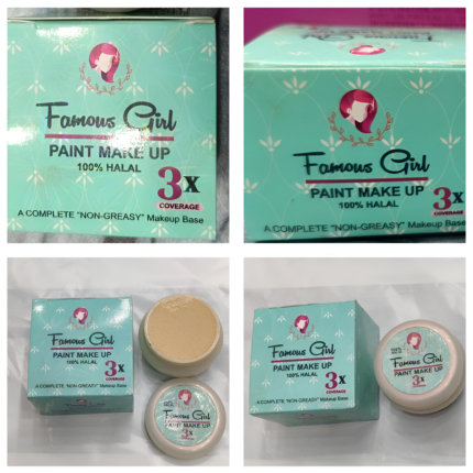 Famous Girl Beautiful Base – Lightweight, Flawless Finish Makeup Primer & Foundation Base for Smooth, Radiant Skin – Long-Lasting, Hydrating Formula for All Skin Types - 30ml