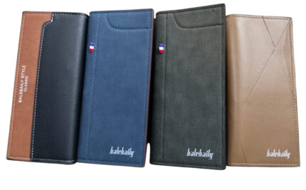 New Balebaily Wallet Premium and Durable Designed To Protect Your Assets (Random Color & Random Designs)