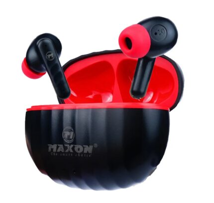 maxon  B-301 Whisper Wave Earbuds ENC( Environmental Noise Cancellation) 13mm Bass Speaker